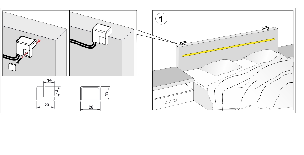 BED SWITCH DUO Furnika