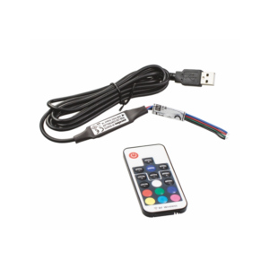 RF remote RGB LED controller USB